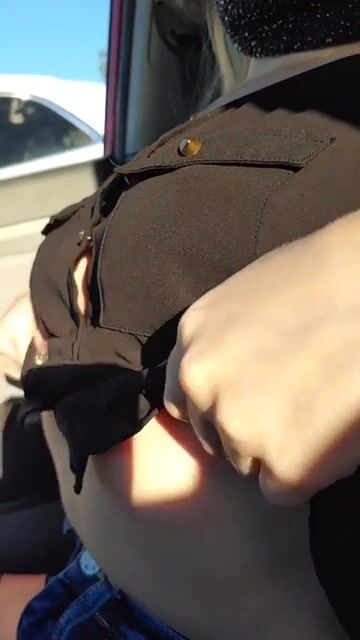 Due to popular demand, here's another public titty drop!