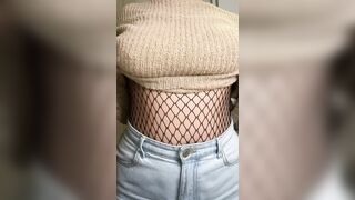 Titty Drop: I hope titty dropping in fishnet is your thing ;) #2