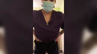 Titty Drop: Scrub top titty drop! #2