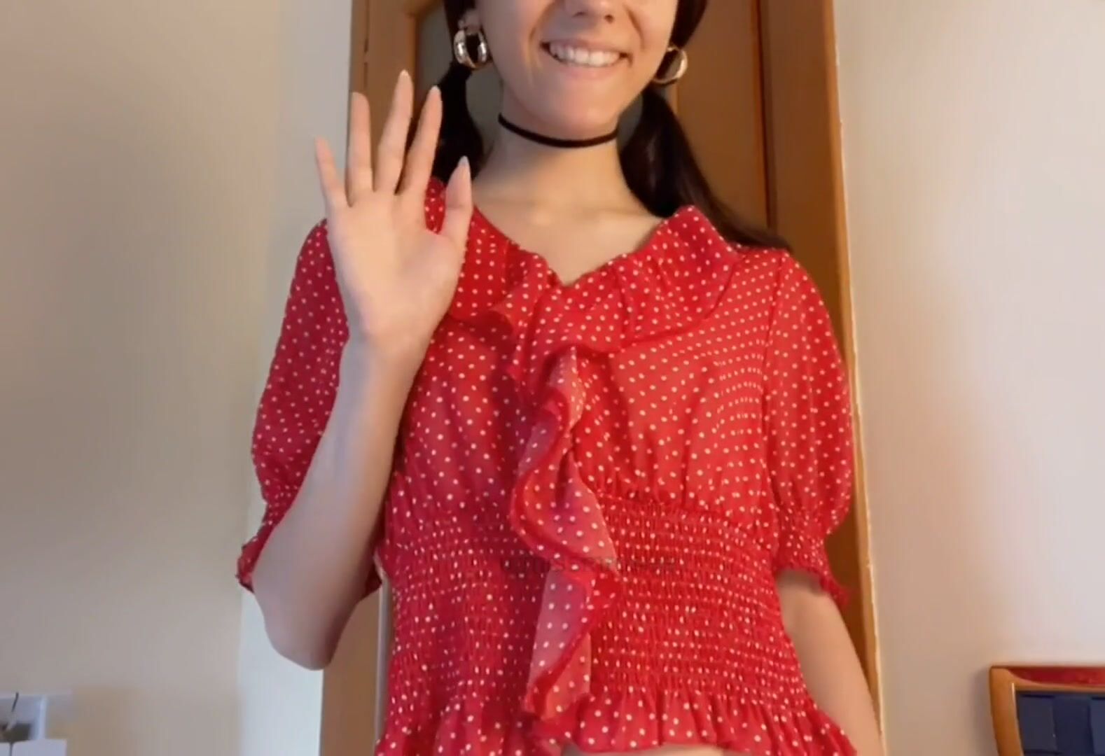 The tiniest boob reveal you’ll see today...and tomorrow