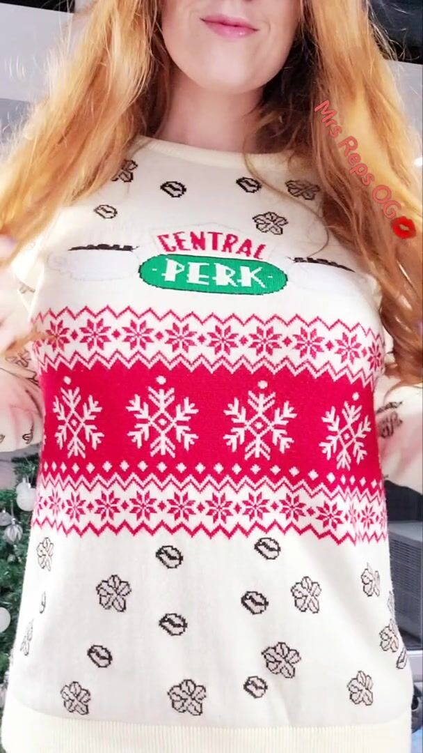 Christmas jumpers are much more fun with a titty drop, am I right?