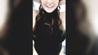 Titty Drop: Taking a little break from packing to show you what I’m packing via titty drop! #1