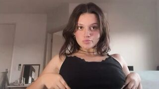 Titty Drop: I hope you enjoy this GIF of my 19 year old titties #4