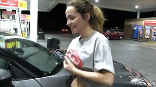 Embarrassed Drop at The Gas Station