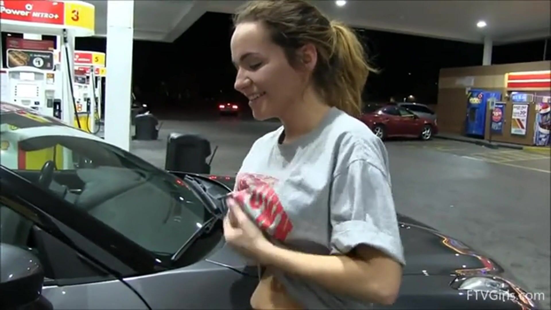 Titty Drop Embarrassed Drop at The Gas Station Porn GIF HD (mp4, 0