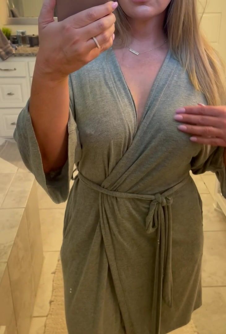 See what’s under my robe