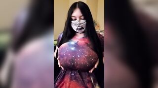 Titty Drop: Space dress #2