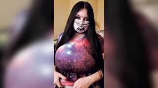 Titty Drop: Space dress #3