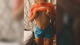Titty Drop: Here's a "Flash" for you. I love teasing older men ???? #4