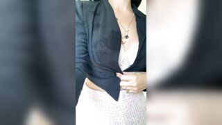 Titty Drop: If at least 5 guys like my teasing vids, I'll celebrate and fuck myself anal ???? #1