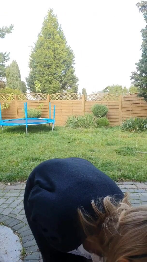 And such a very quick "titty drop" because the neighbor on the side is watching