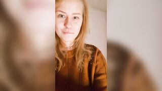 Titty Drop: A simple modest girl, a simple modest sweater... and underneath it? #2