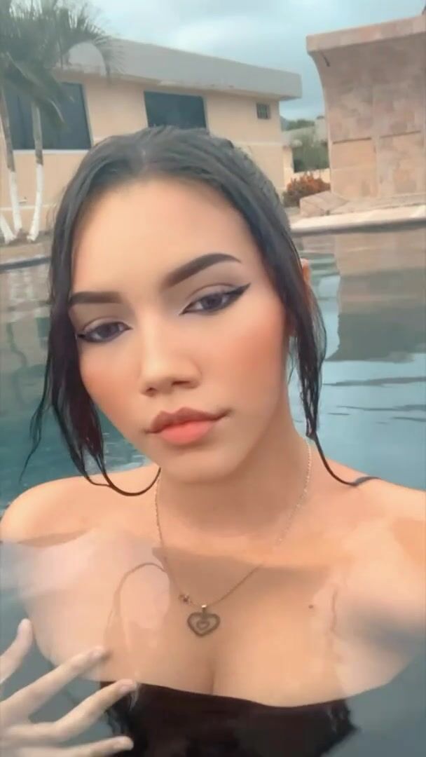 Got very horny in the pool...hope no one saw it… are you ready to swim with me :)