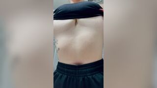 Titty Drop: Post workout drop???????? Ready for round 2???? #4