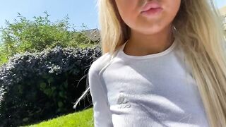 Titty Drop: I love revealing my boobs when i go to the park!! I hope no one minds..???? #2