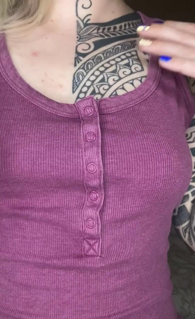 Tatted titties reveal