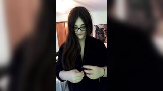 Titty Drop: Do you like pale girls with glasses?!  drop #3