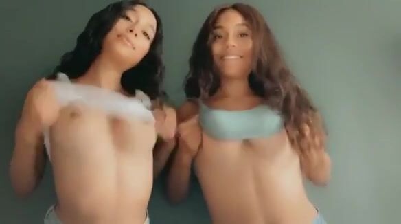 Two yummy titty drops for you