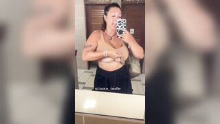 Titty Drop: Airport bathrooms have the best lighting ???? #3
