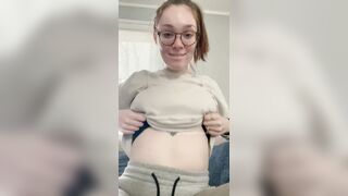 Titty Drop: Sweatshirts hide it all ???? #2