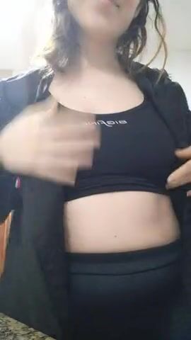 After work out titty drop ????