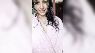 After shower reveal for Titty Tuesday