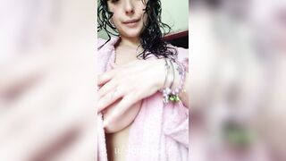 Titty Drop: After shower reveal for Titty Tuesday #4