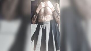 Titty Drop: Do you think I'd get lots of stares in this outfit? Drop #2