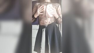 Titty Drop: Do you think I'd get lots of stares in this outfit? Drop #4