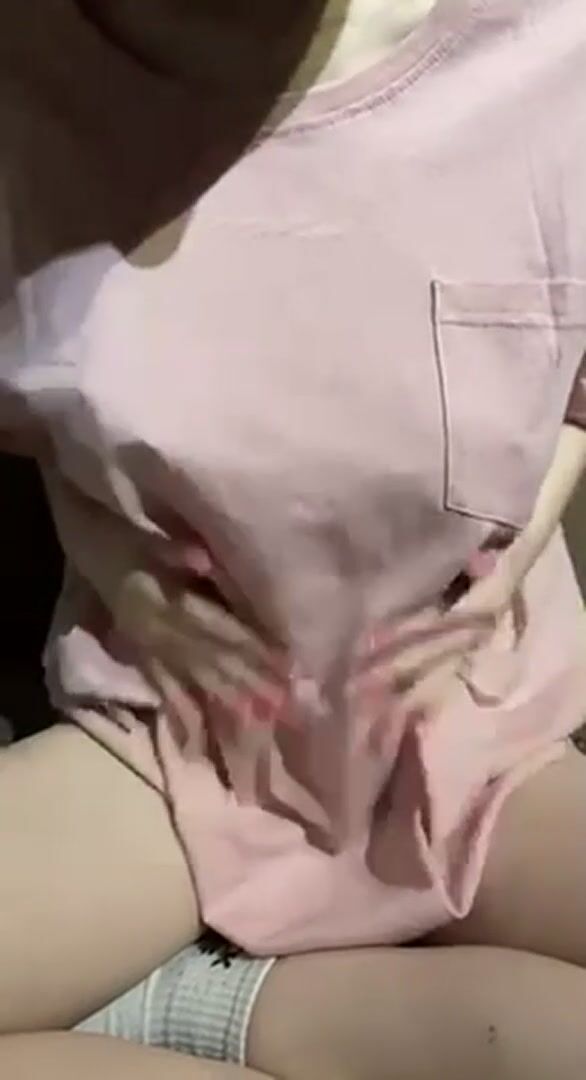 Could do with some cum on my 19yo tits