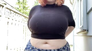 Enjoy this H-cup titty drop