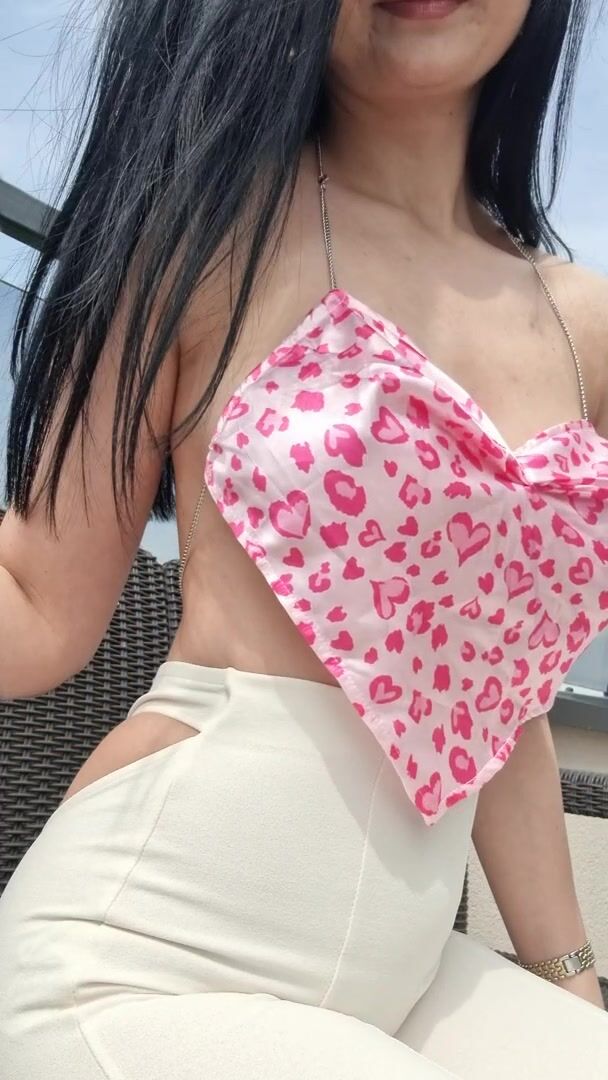 POV: We are on a date and I show you what's hiding under my tiny top Drop