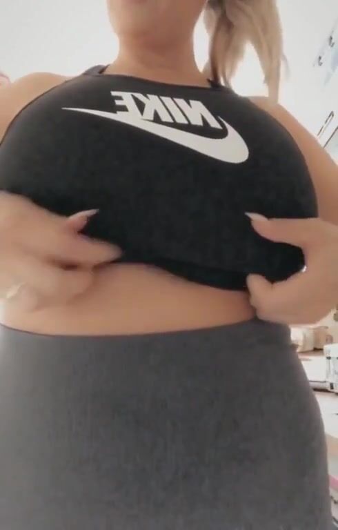 These titties need 2 sports bras