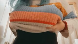 Titty Drop: Happy sweater titty drop season! How should we celebrate? #4