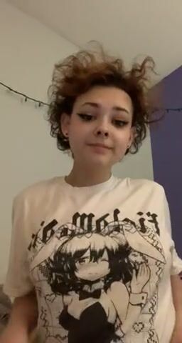 Felt cute with my eyeliner today :) (he/him)