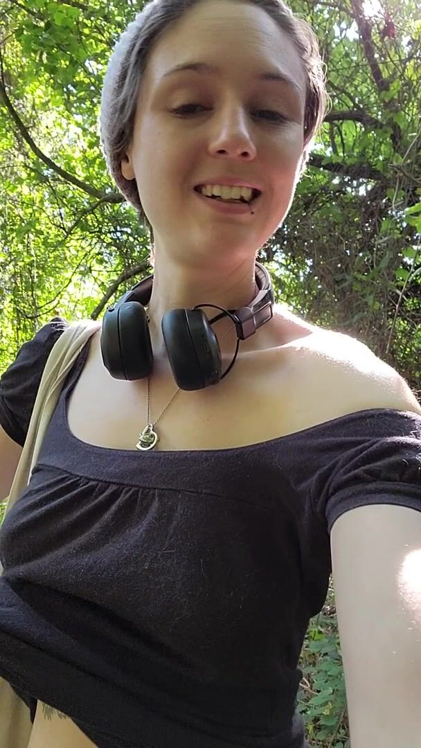 drop on a walk with my cat- don't worry she wasn't looking