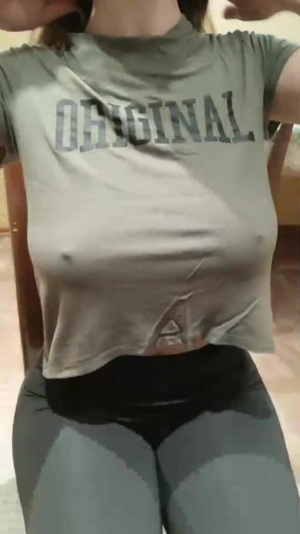 Are my natural boobs perky enough for you?