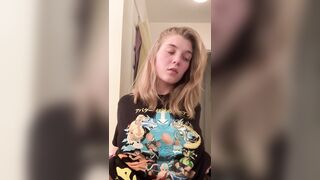 Titty Drop: Nude Titty Drop Watching Porn GIF by faunaonflora #4