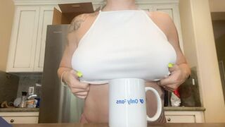 Titty Drop: I would wake you up every morning with coffee and titty drops #2