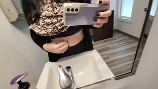 Titty Drop: Letting them drop at work #3