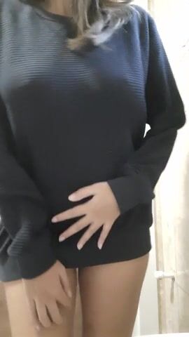 Nothing under my sweater ♥️ [OC