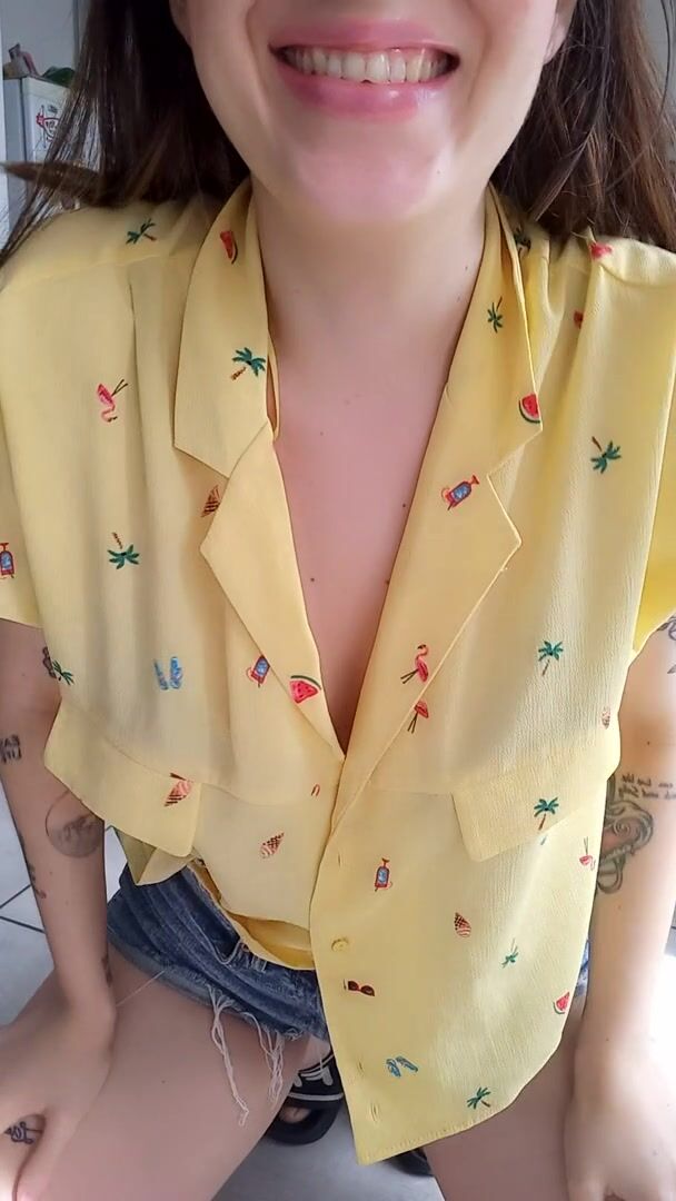 Fun shirt titty reveal