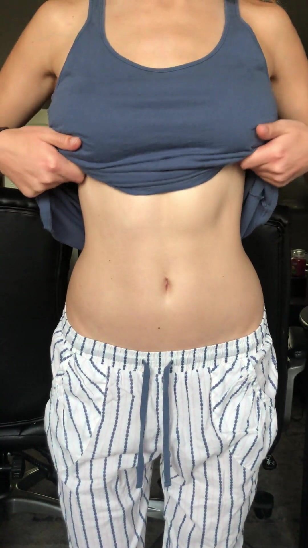 I love doing drops in my PJs