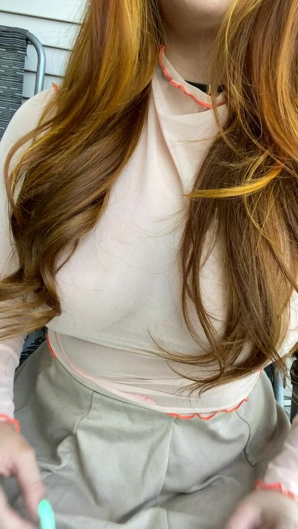 Hope you like redheaded slut titty drops