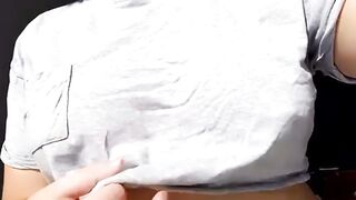 Titty Drop: Do you like my big perky titty reveal? ???? #4