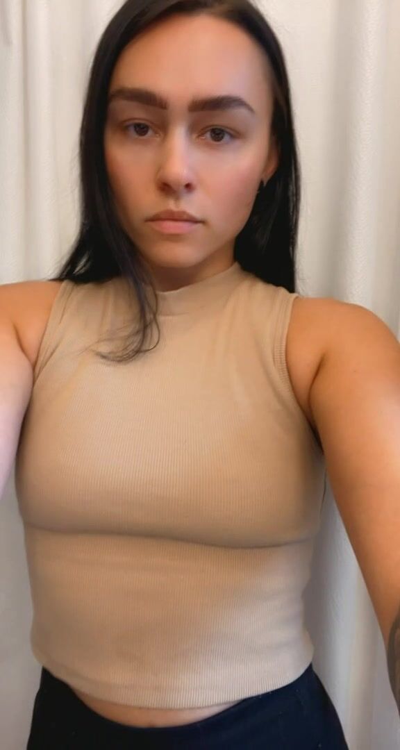 Do you like it when I drop my natural pierced tiddys?