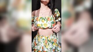 Titty Drop: Do you like how my tiny nipples sit on my big titties? Drop #3