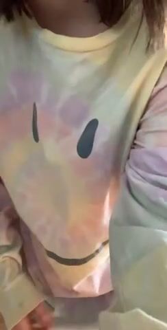 Tie dye Titty drop