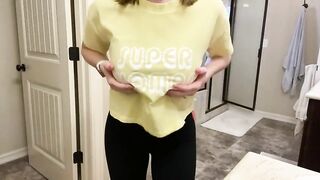 Super woman to your rescue with a titty drop!