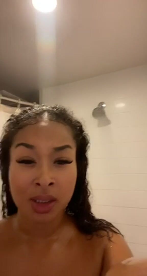 How was your 4th? - Titty flash in the shower